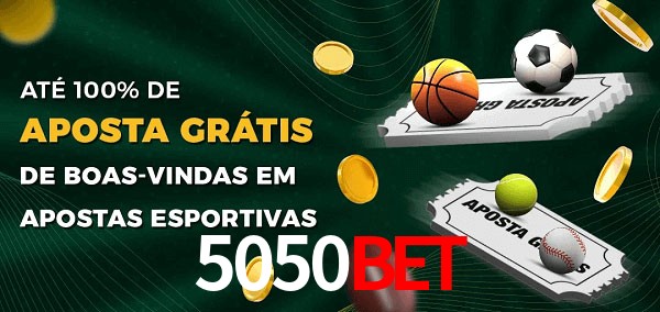 5050Bet Ate 100% de Aposta Gratis