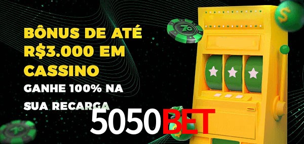 5050Bet melhor bônus de depósito
