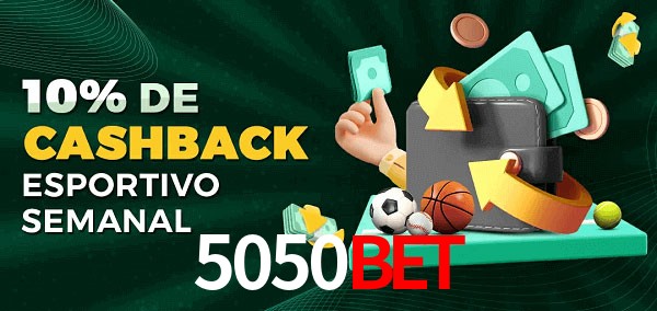 10% de bônus de cashback na 5050Bet